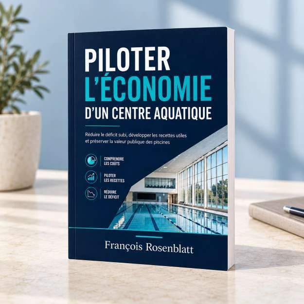 Couverture du livre Piloter l’économie d’un centre aquatique