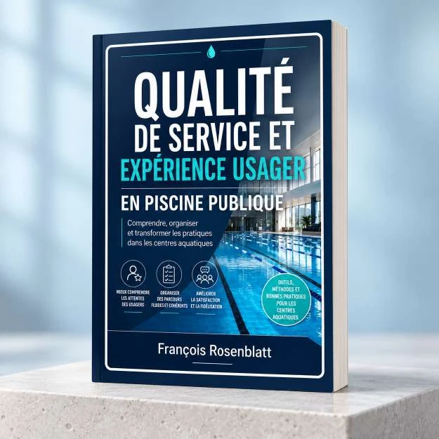 Couverture du livre Qualité de service et expérience usager en piscine publique